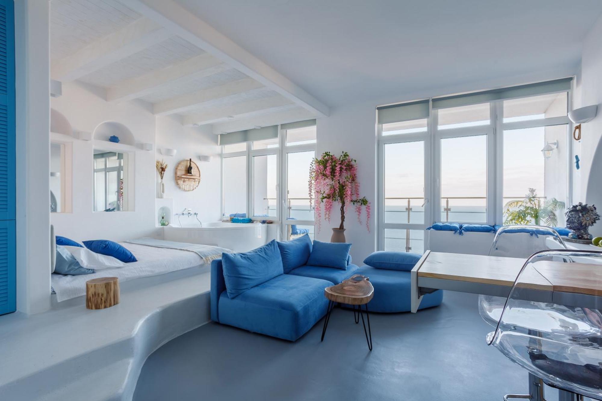 Anna Maria Santorini - Greek Suite & Large Sea Terrace Arcadia Odessa Esterno foto