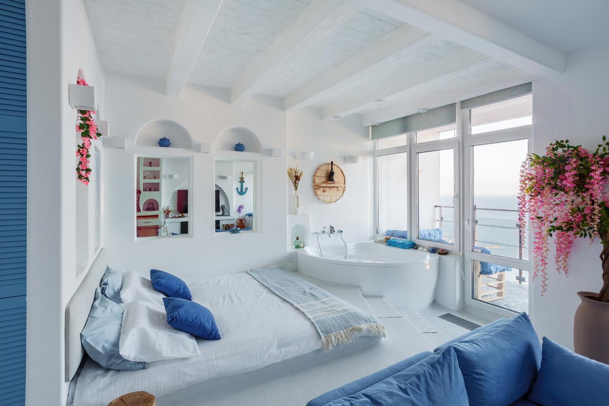 Anna Maria Santorini - Greek Suite & Large Sea Terrace Arcadia Odessa Esterno foto