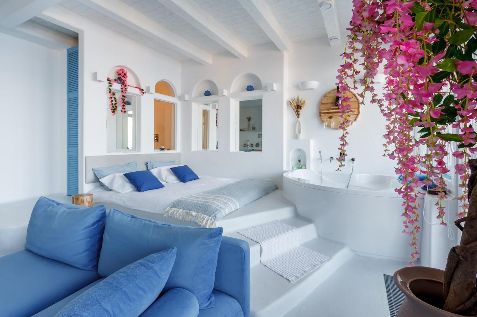 Anna Maria Santorini - Greek Suite & Large Sea Terrace Arcadia Odessa Esterno foto
